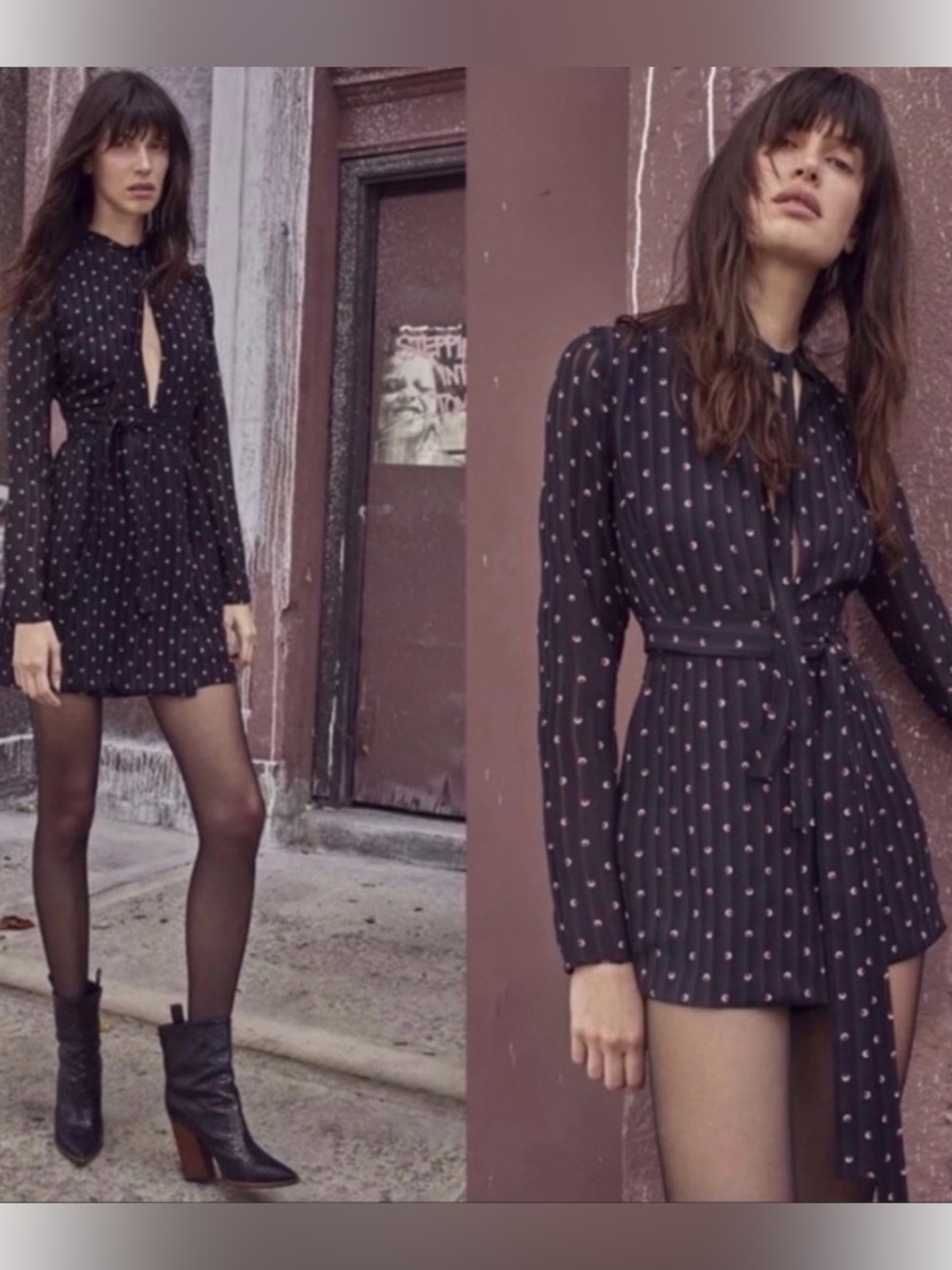 Red & White Polka Dot Dress